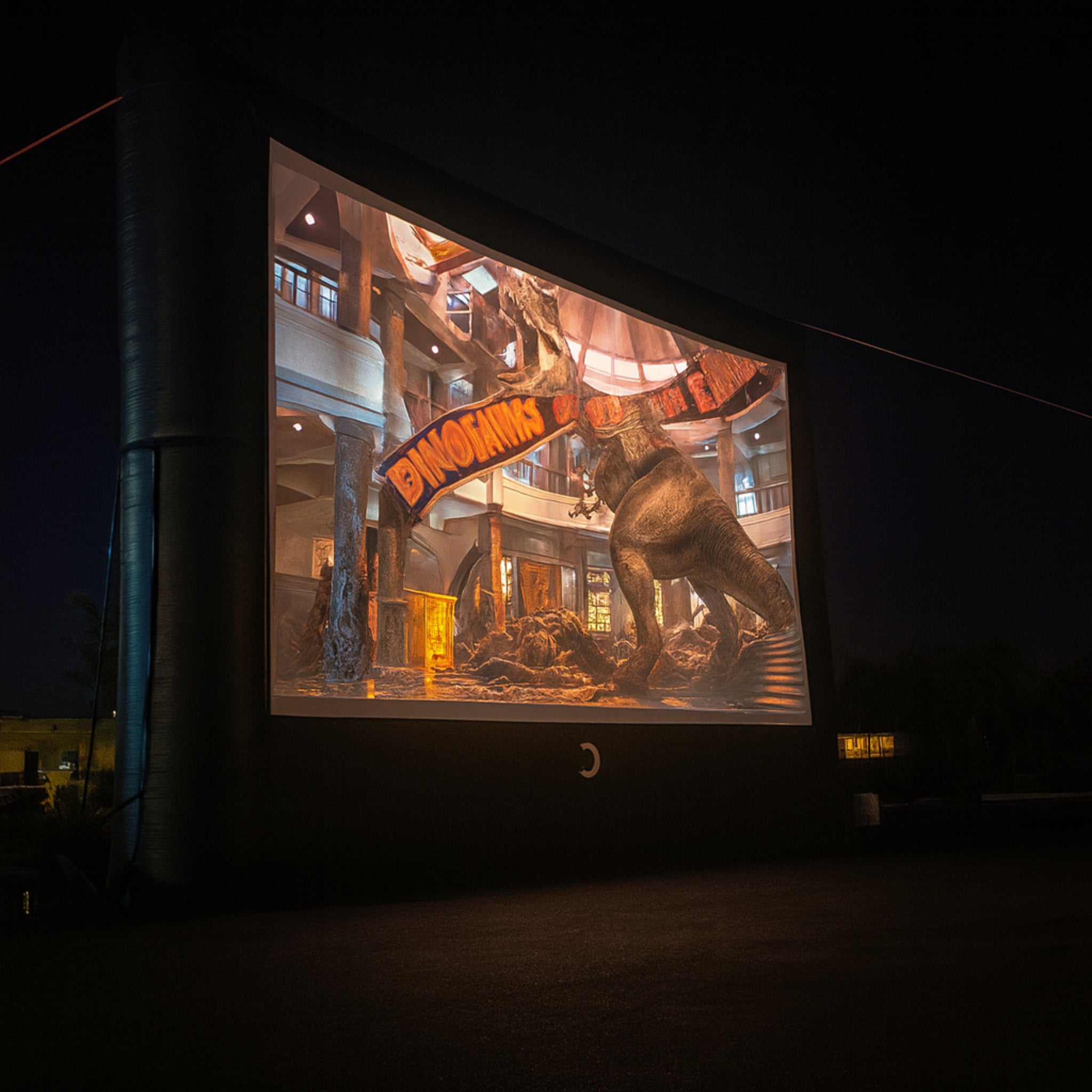 Elite Outdoor Movies Platinum 32' Inflatable Screen