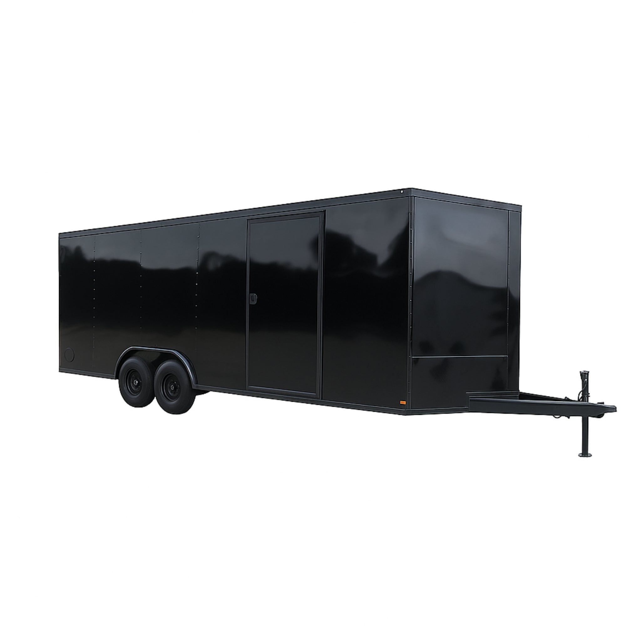 24' Enclosed SOLAR POWERED Offgrid Self-Sufficient Trailer - SOL-ARK 15K with OMO 32K Freedom Lithium Battery
