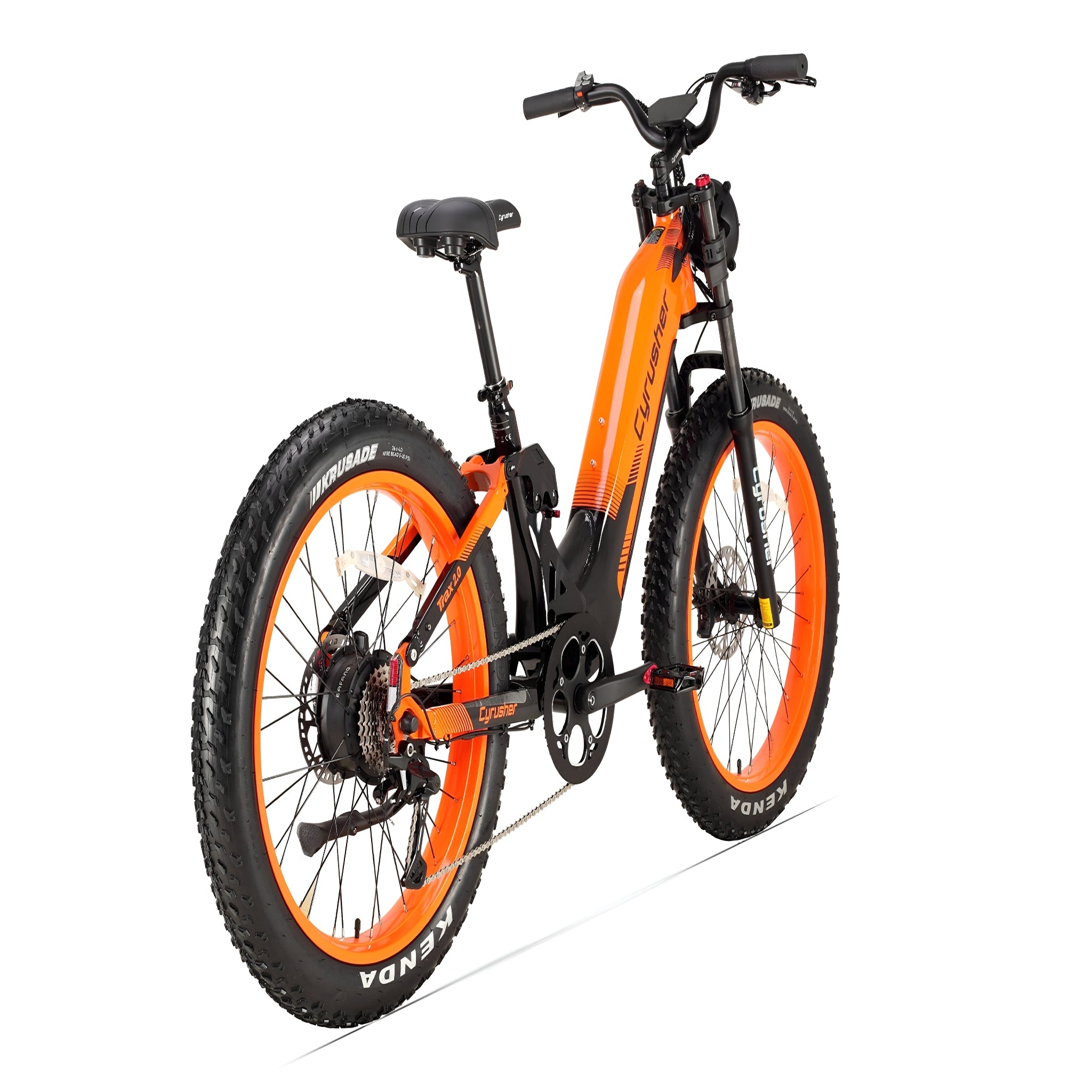 Cyrusher Trax 2.0 Step-Thru Full-Suspension E-Bike