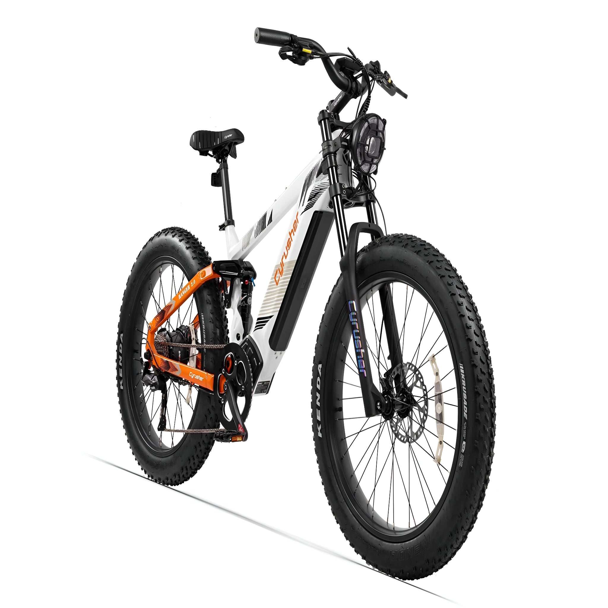 Cyrusher Ranger 2.0 Step-Over Full-Suspension E-Bike