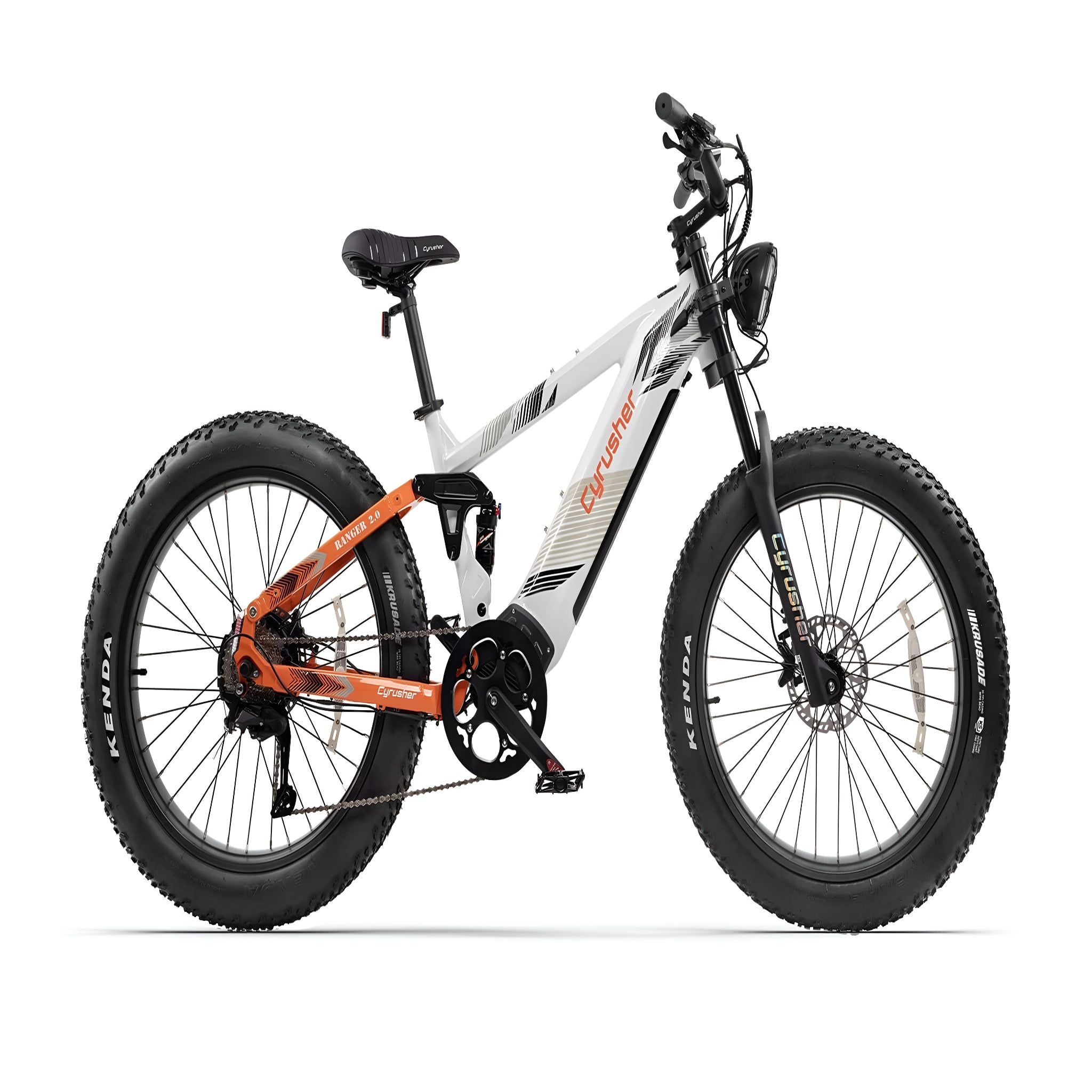 Cyrusher Ranger 2.0 Step-Over Full-Suspension E-Bike