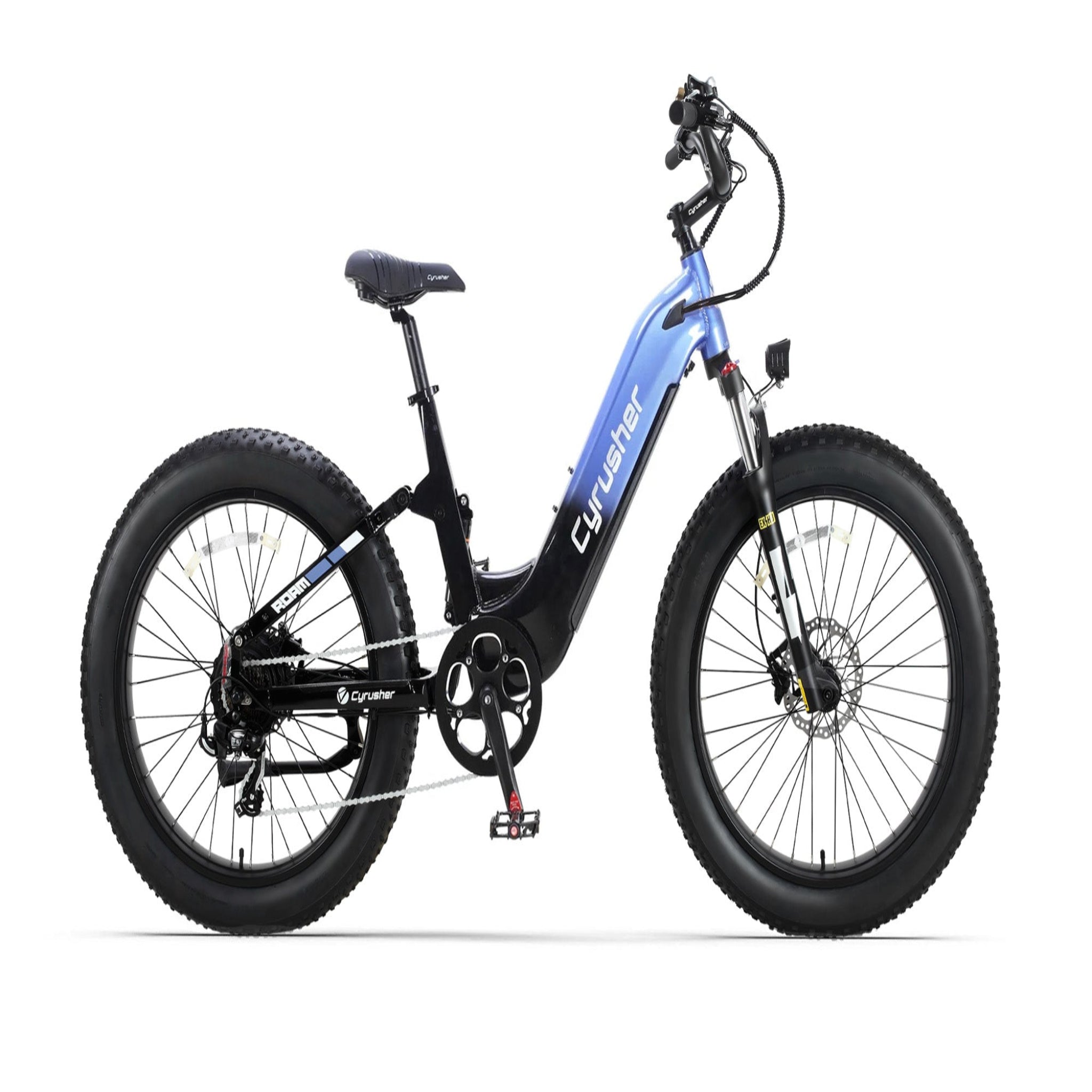 Cyrusher Roam Step-Thru Full-Suspension E-Bike