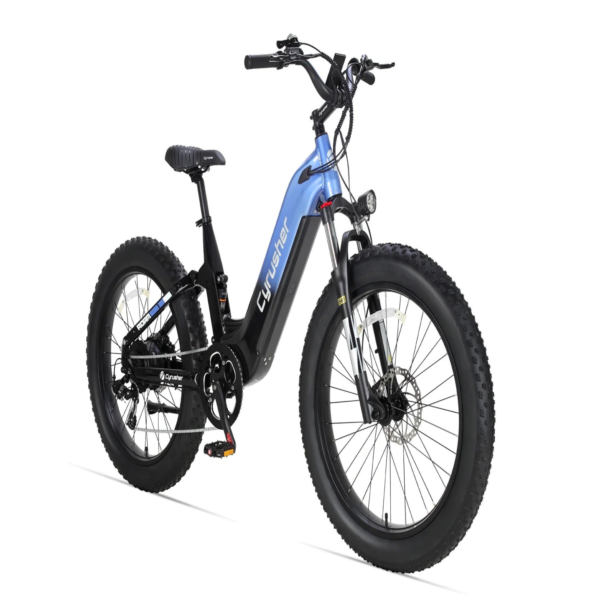 Cyrusher Roam Step-Thru Full-Suspension E-Bike