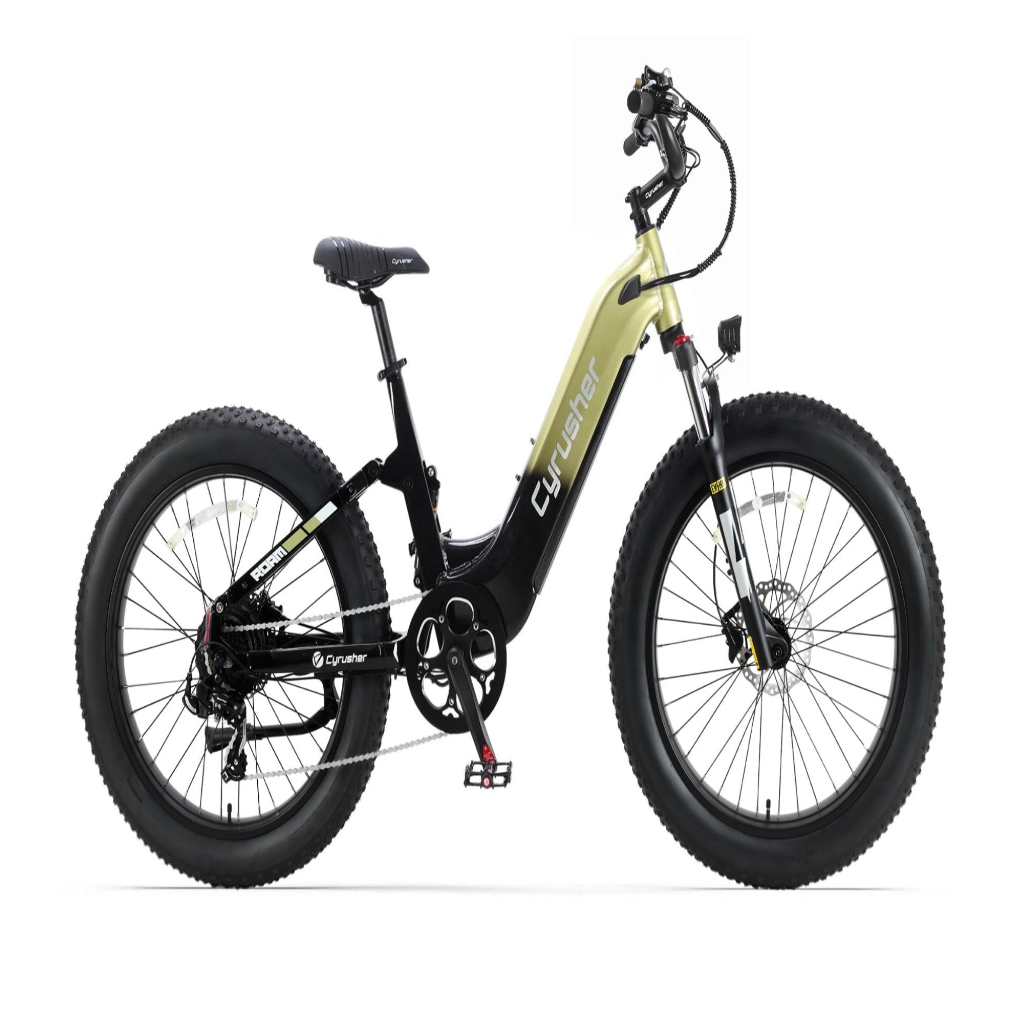 Cyrusher Roam Step-Thru Full-Suspension E-Bike