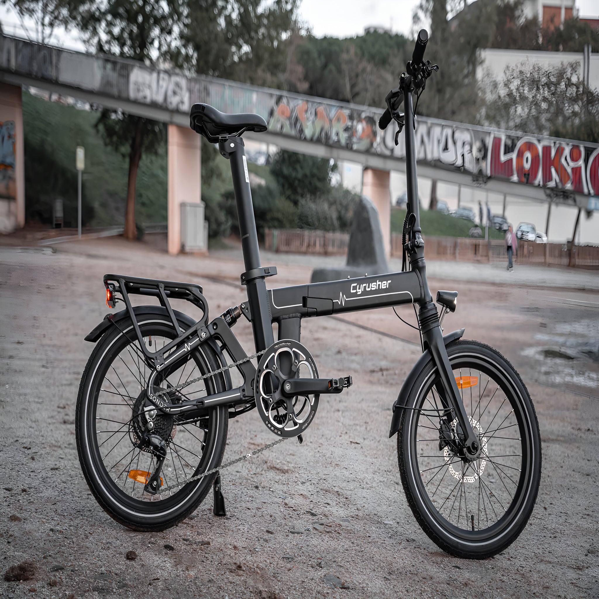 Cyrusher Sonder Folding E-Bike