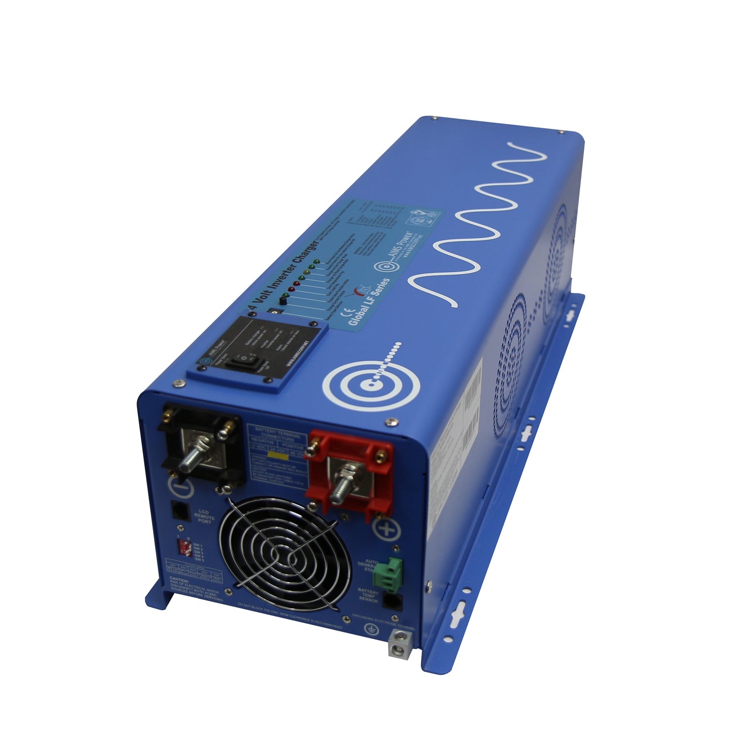 2.2KW Offgrid Solar Kit + 4KW AIMS Split Phase 110/220V Inverter with Wiring