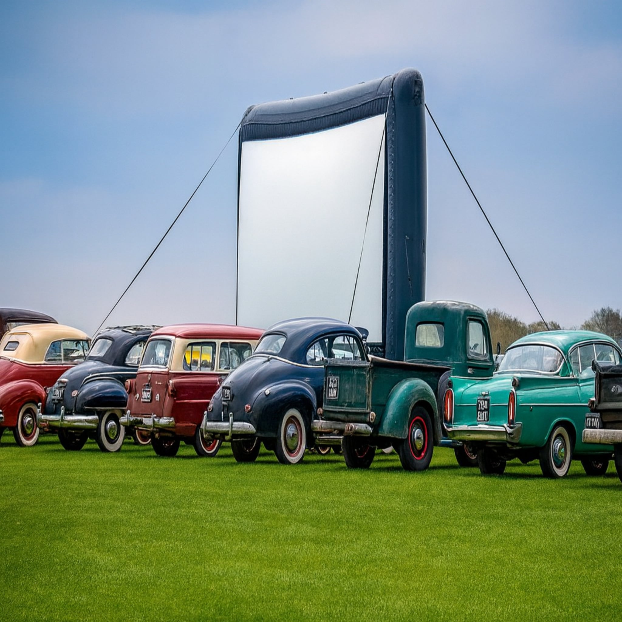 Elite Outdoor Movies Platinum 42' Inflatable Screen