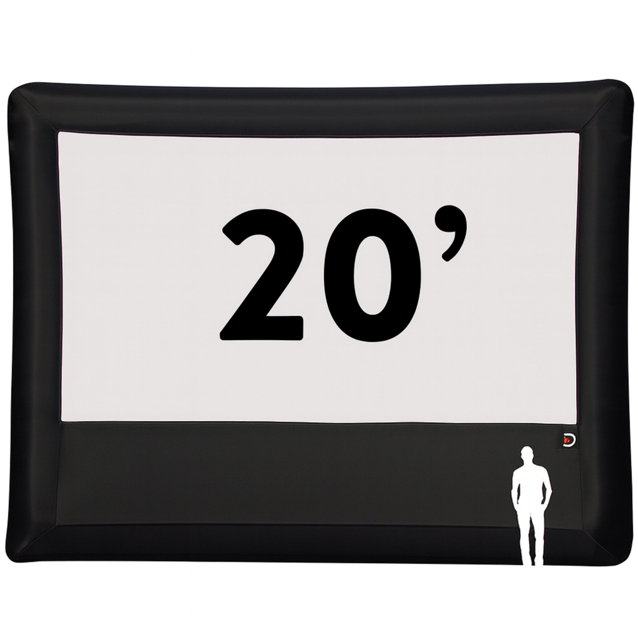 Elite Outdoor Movies Professional 20' Inflatable Screen
