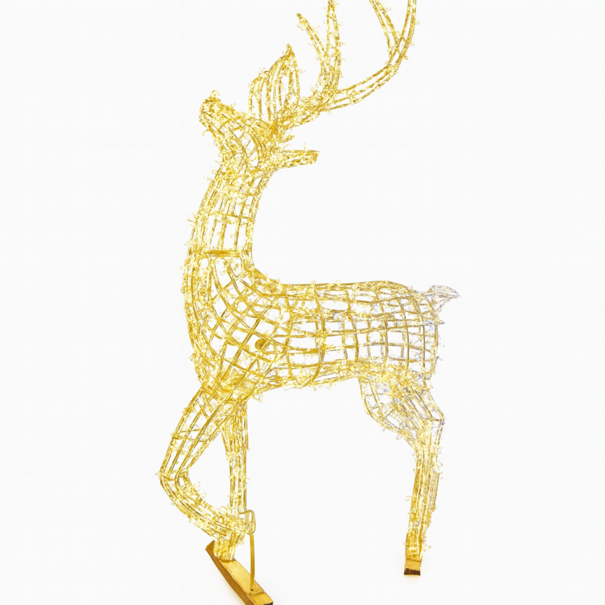 Giant Pre-Lit LED Reindeer Warm White
