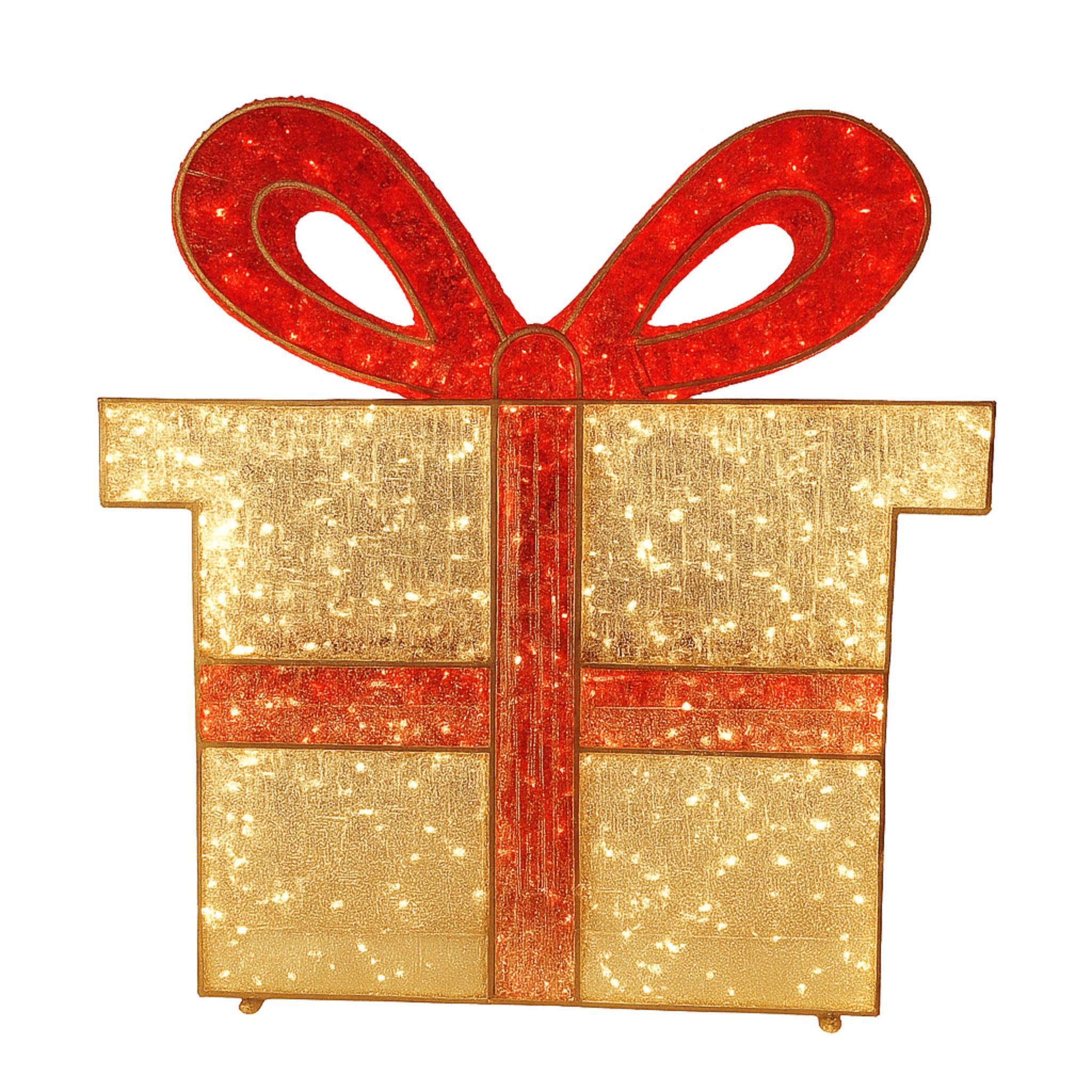 Large LED Christmas Gift Boxes - Commercial Christmas Decorations