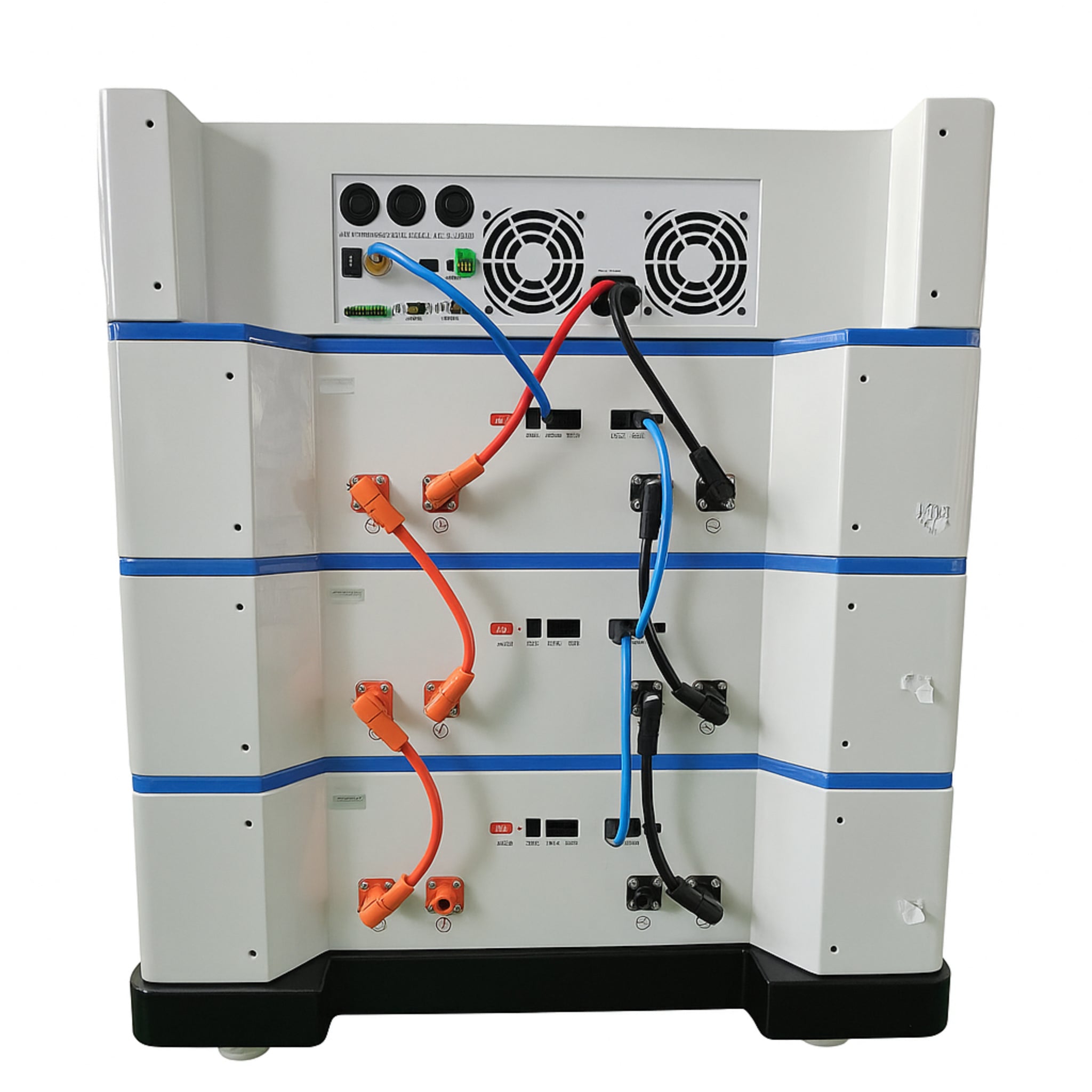 11KW OMO All-In-One Customizable Stacking Inverter/Battery System 120/240 11000W Total Inverter Output + 10.24K Lithium Battery + 11KW Solar Roof Mount