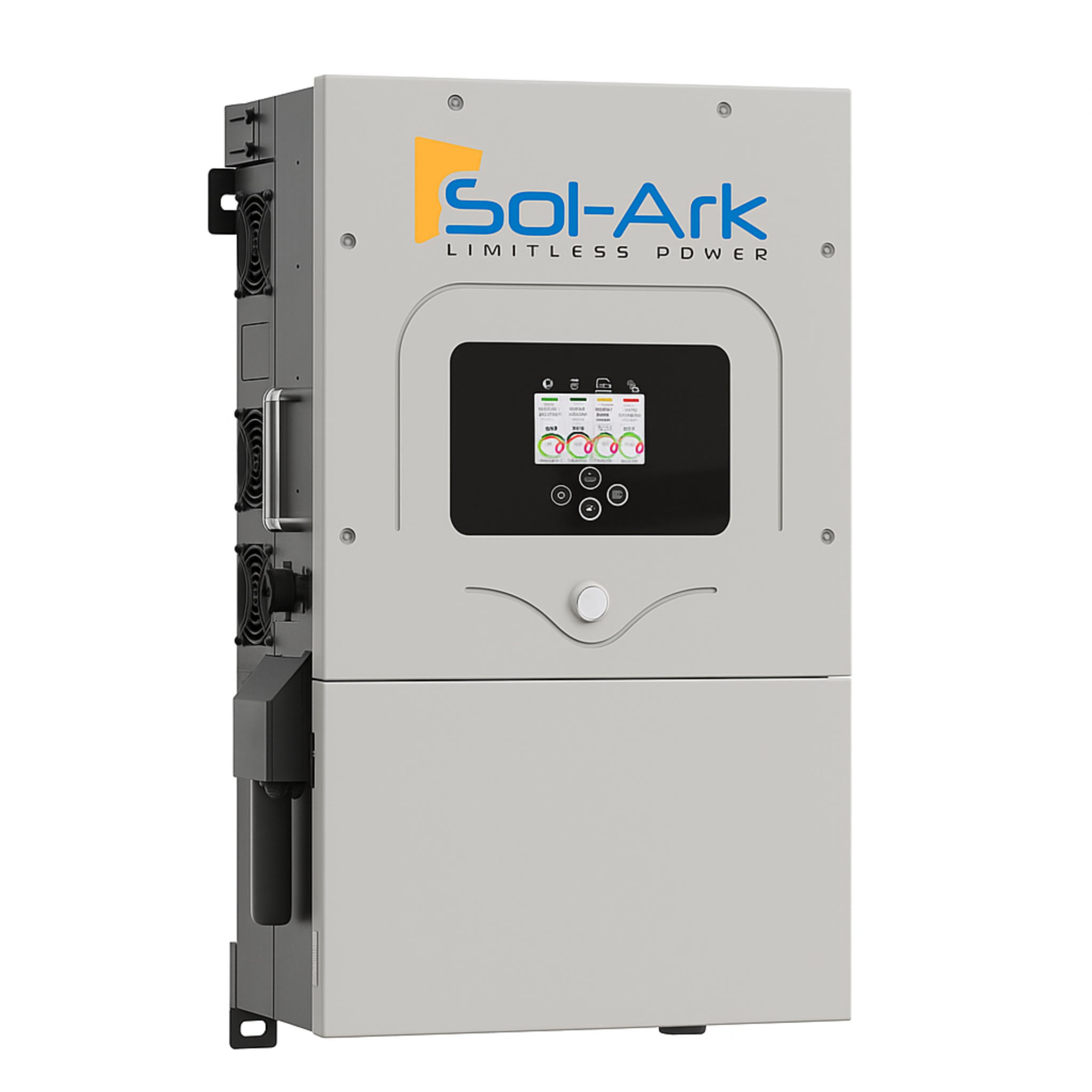 125KW Complete Offgrid Solar Kit + 7x 15K Sol-Ark Inverter + 2x 32kWh OMO 48V Freedom Series Lithium Battery +125.4KW Solar with Ground Mount and Wiring