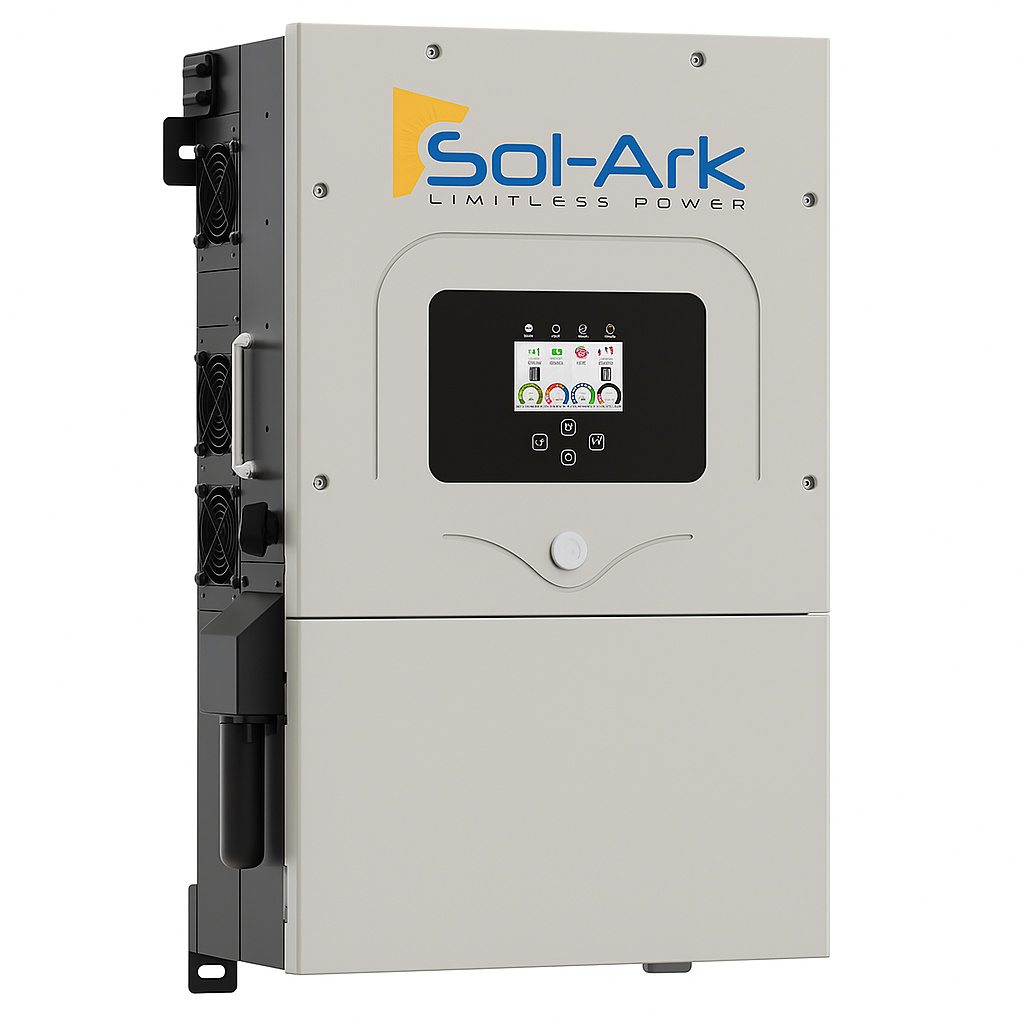 15K Sol-Ark Inverter + 15.36KW OMO Stack Lithium Battery