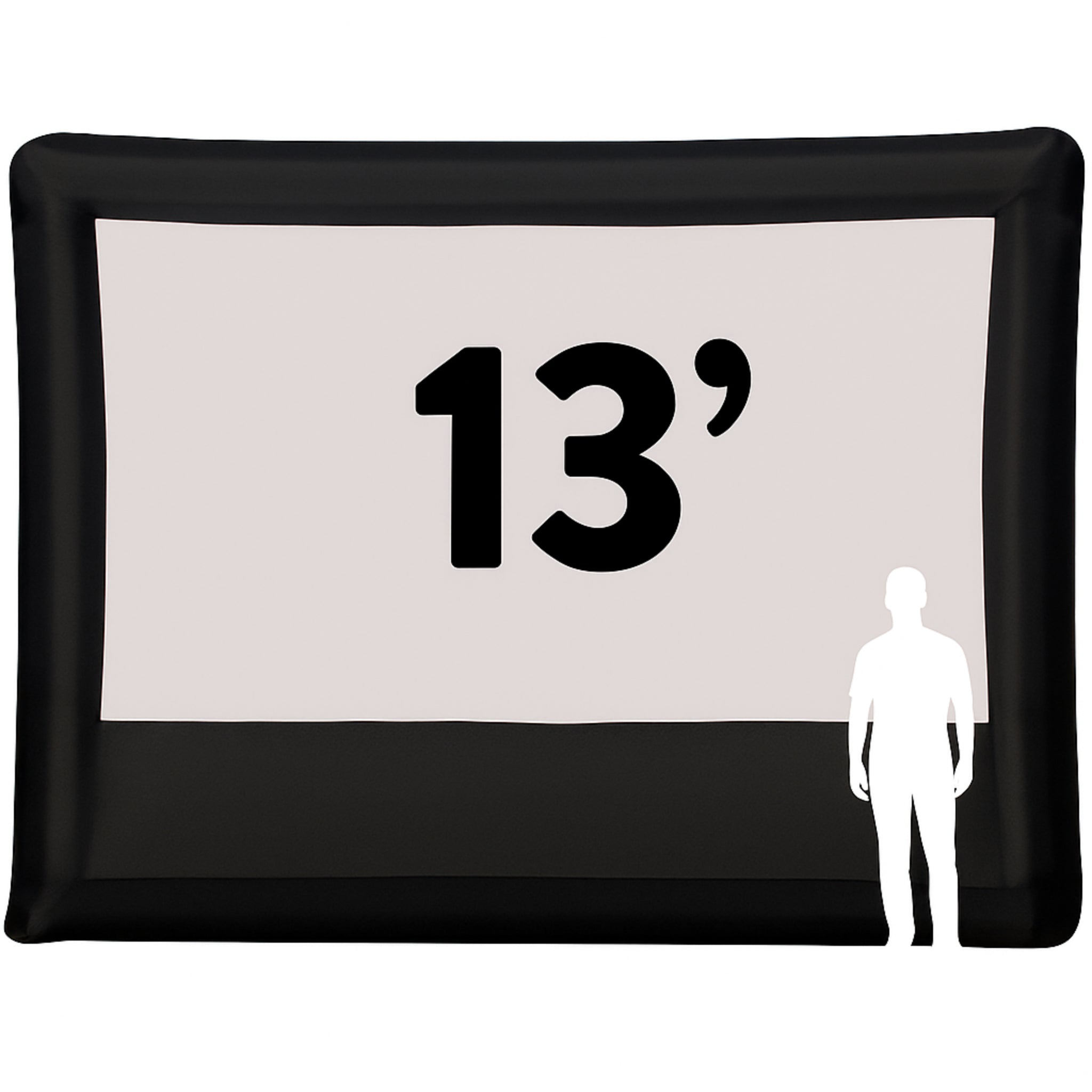 Elite Outdoor Movies 13' Nano Outdoor Cinema System