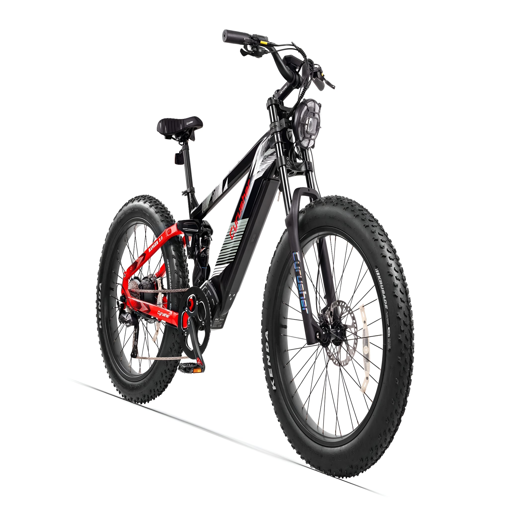 Cyrusher Ranger 2.0 Step-Over Full-Suspension E-Bike