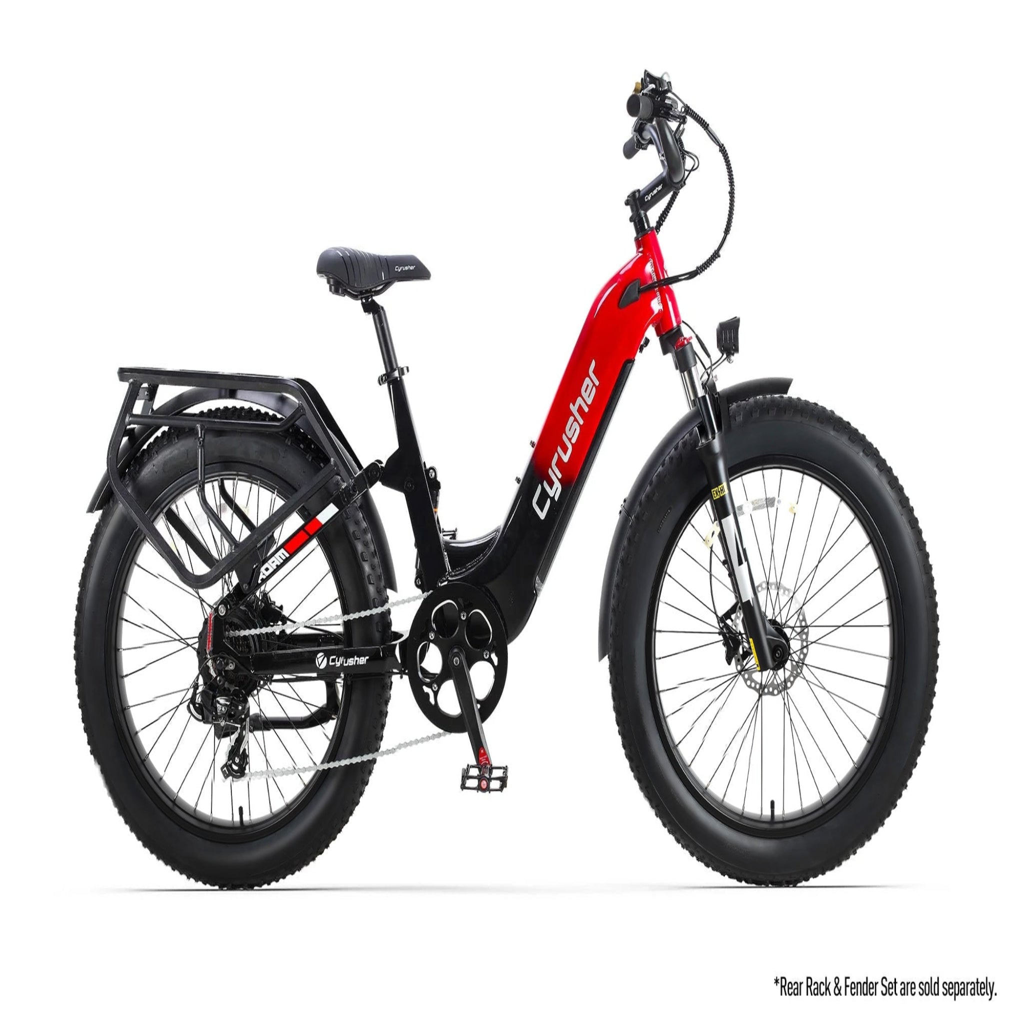 Cyrusher Roam Step-Thru Full-Suspension E-Bike