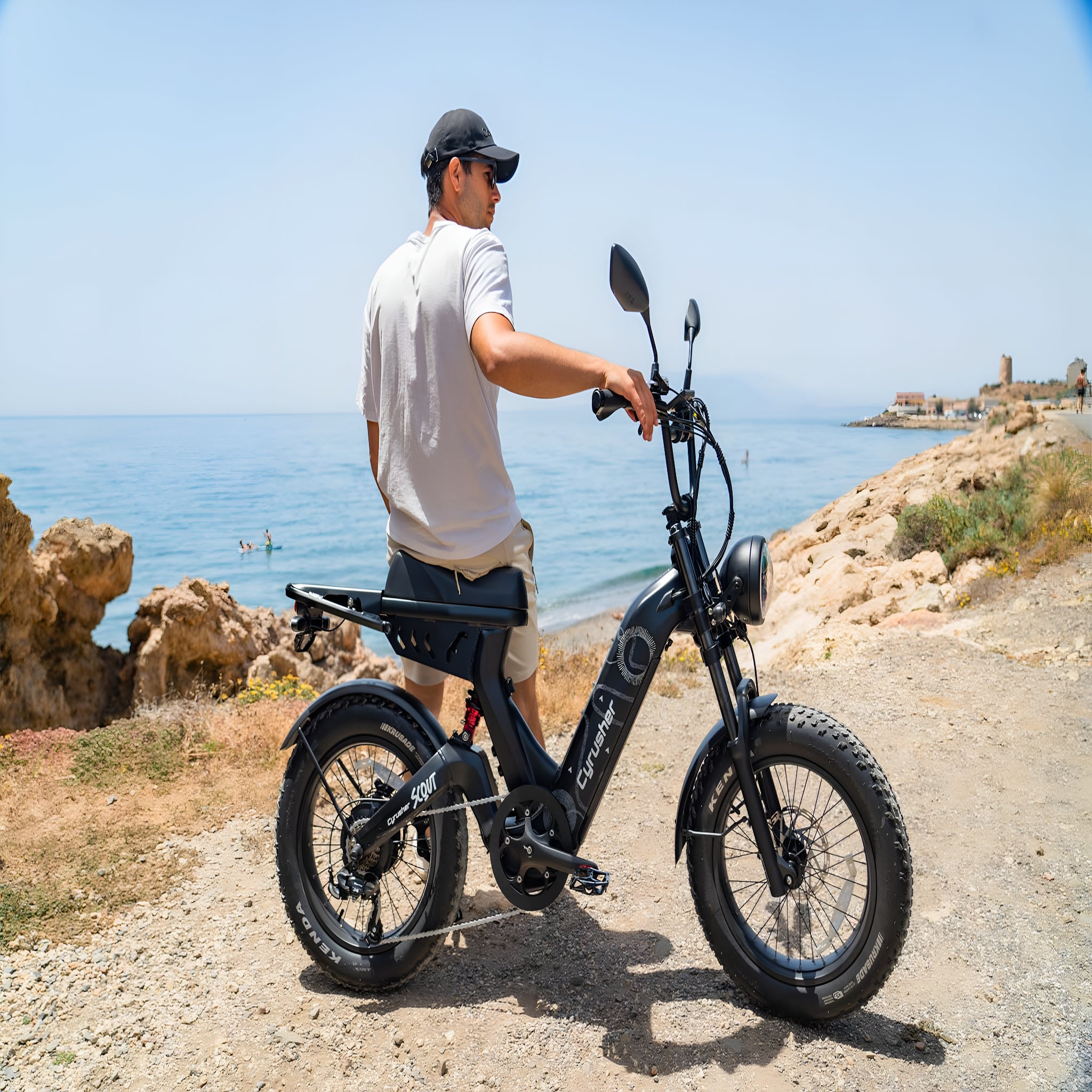 Cyrusher Scout Dual-Motor, Dual-Battery Electric Bike