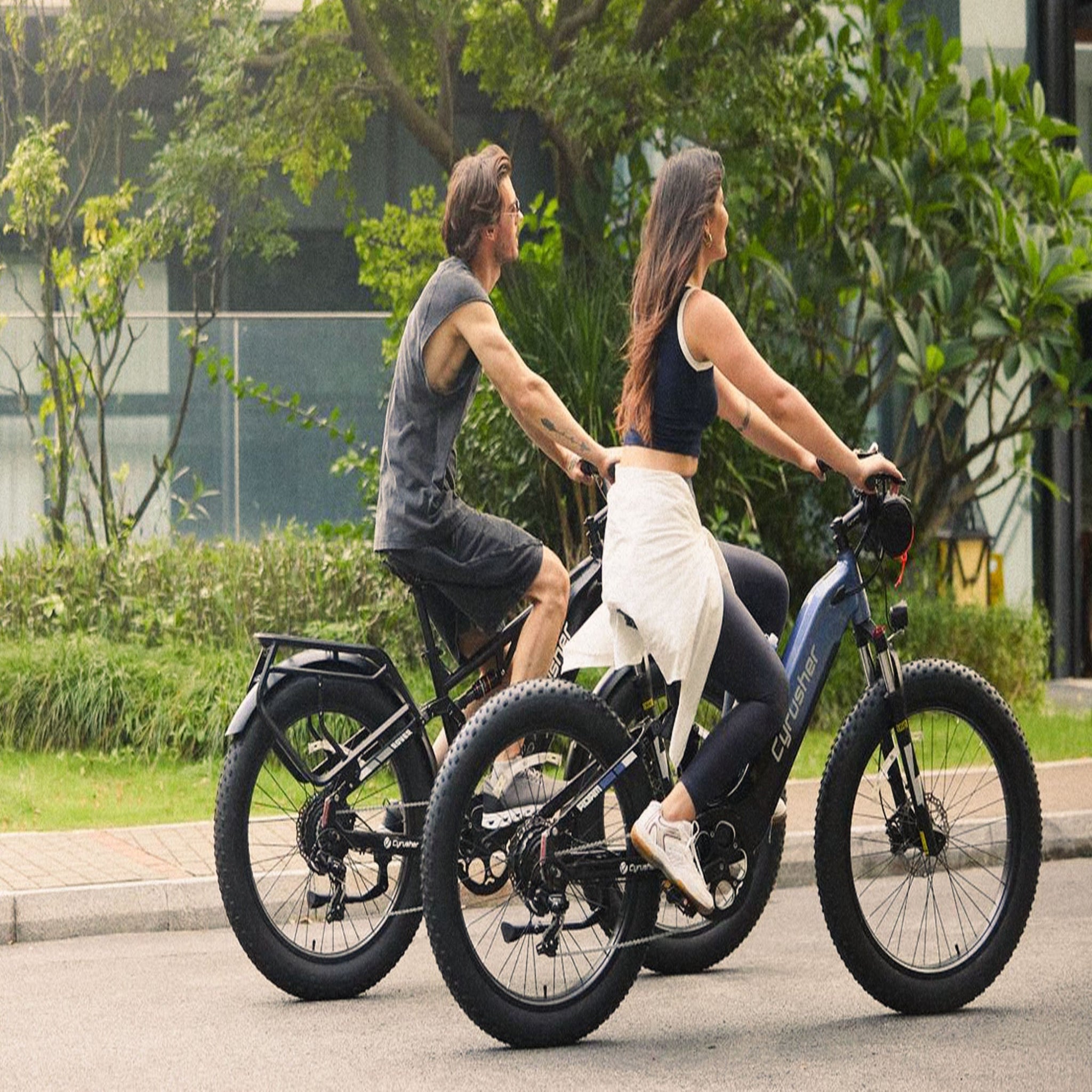 Cyrusher Roam Step-Thru Full-Suspension E-Bike