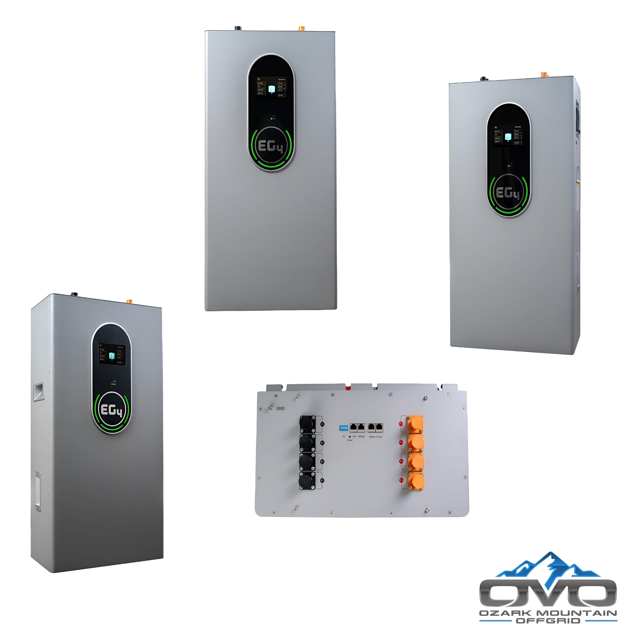 10KW Complete Offgrid Solar Kit + EG4 FlexBOSS21 + 14.3KW 48V EG4 Lithium Indoor Wall Battery + 11KW Solar with Roof Mounting Rails and Wiring
