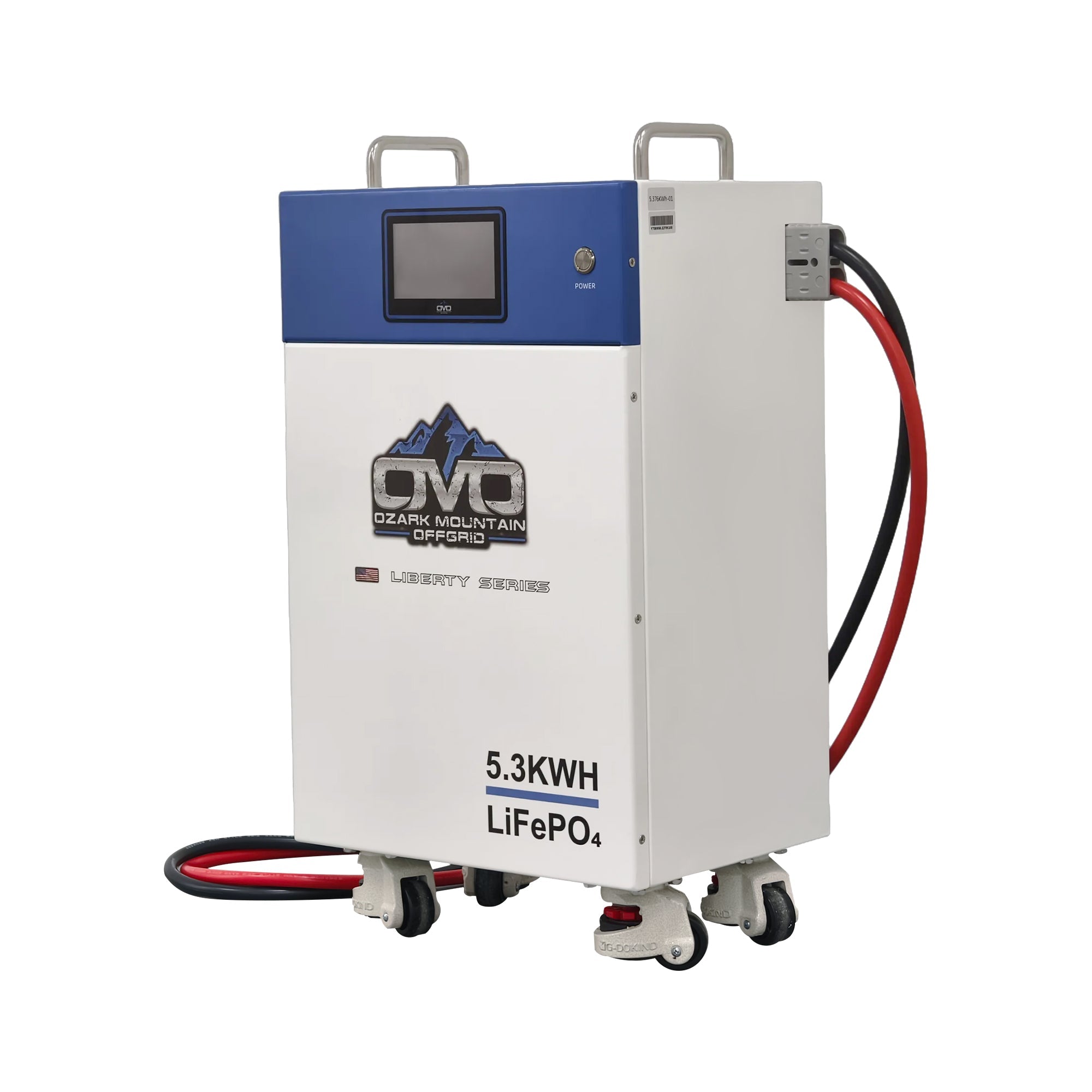 4.4KW Complete Offgrid Solar Kit + 12K EG4 12000XP Inverter + 2x 5.3KW OMO 48V Liberty Lithium Battery + 4.4KW Solar with Roof Mounting Rails and Wiring