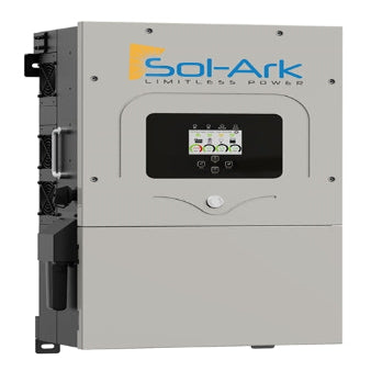 150KW Complete Offgrid Solar Kit + 8x 15K Sol-Ark Inverter + 2x 32kWh OMO 48V Freedom Series Lithium Battery +150.15KW Solar with Roof Mount and Wiring